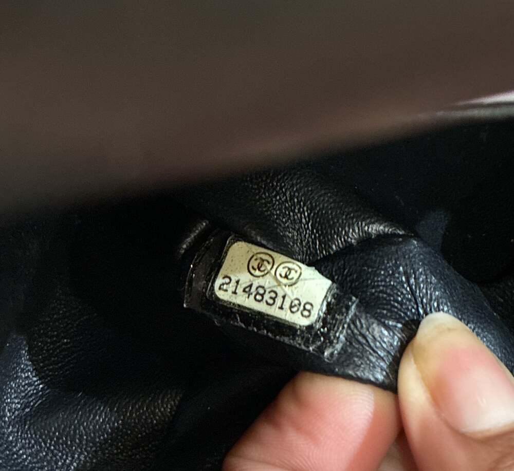 Chanel So Black Reissue 2.55 Flap Bag #220996C42B - Picture 9 of 9